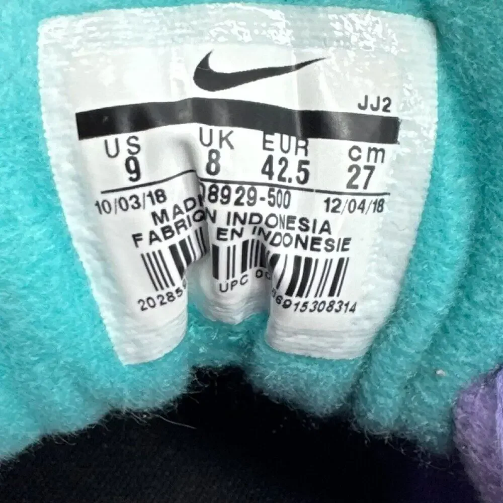 Nike‎ Air Max 1 Have a Nike Day Space Purple Black Bleached Coral Size 9